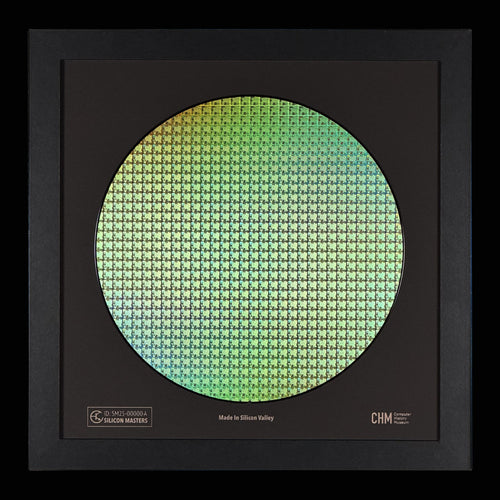 Framed 8" Silicon Wafer