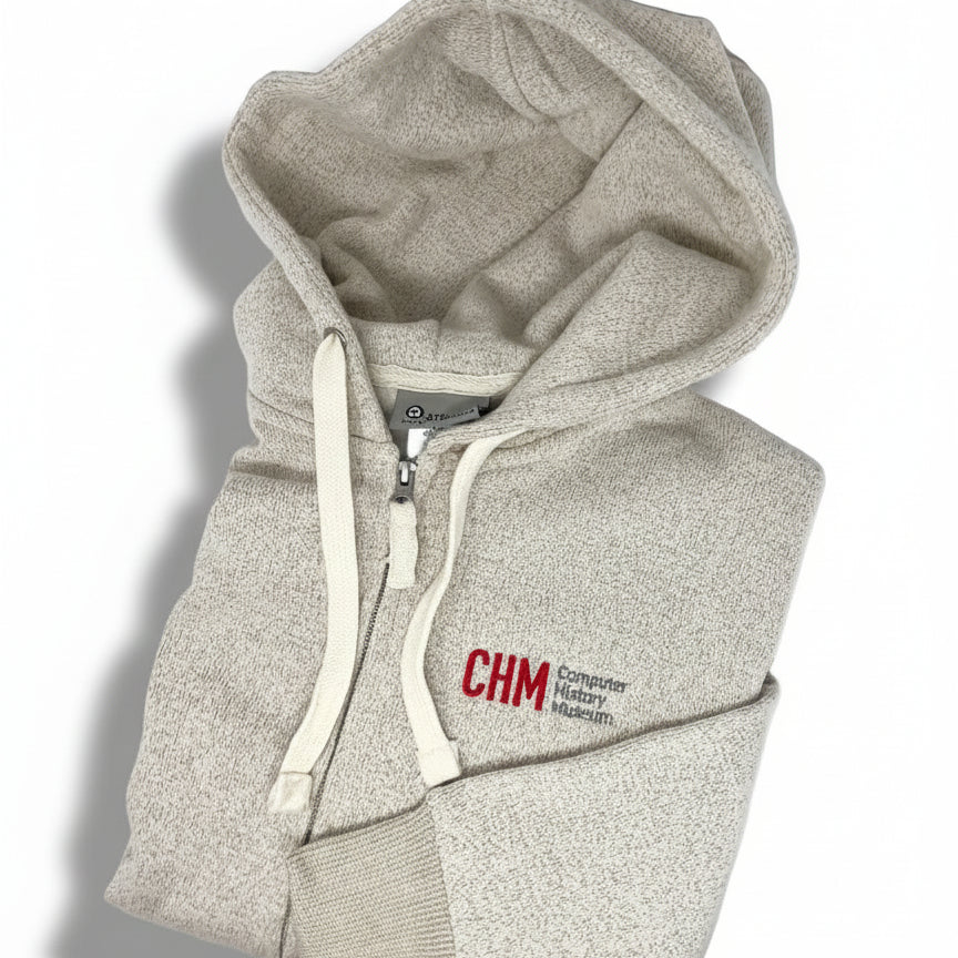 CHM Full Zip Hoodie Oatmeal