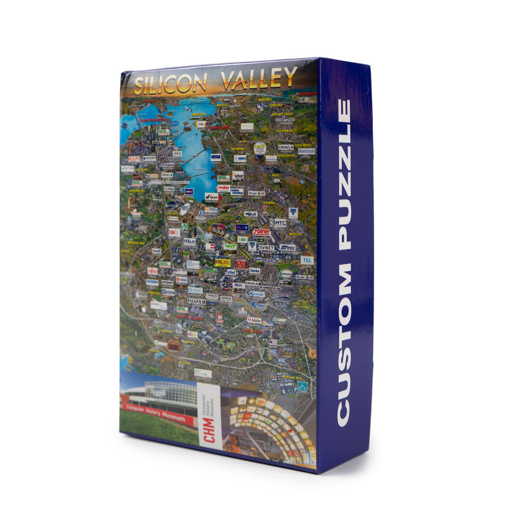 Silicon Valley Map Puzzle