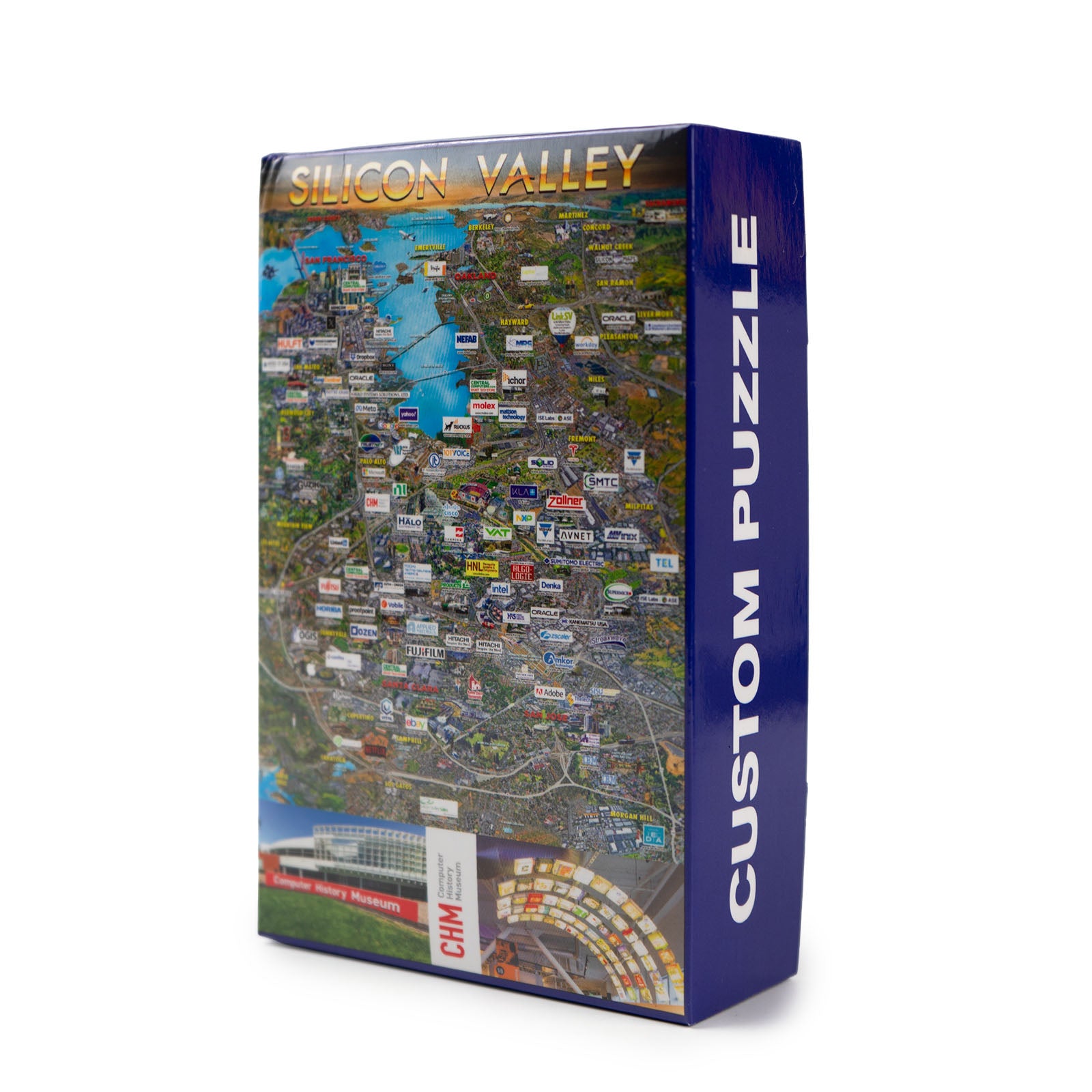 Silicon Valley Map Puzzle