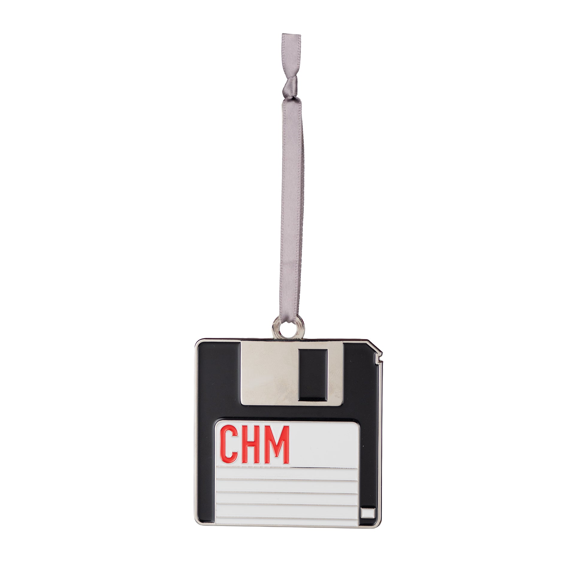 Floppy Disk Ornament Black