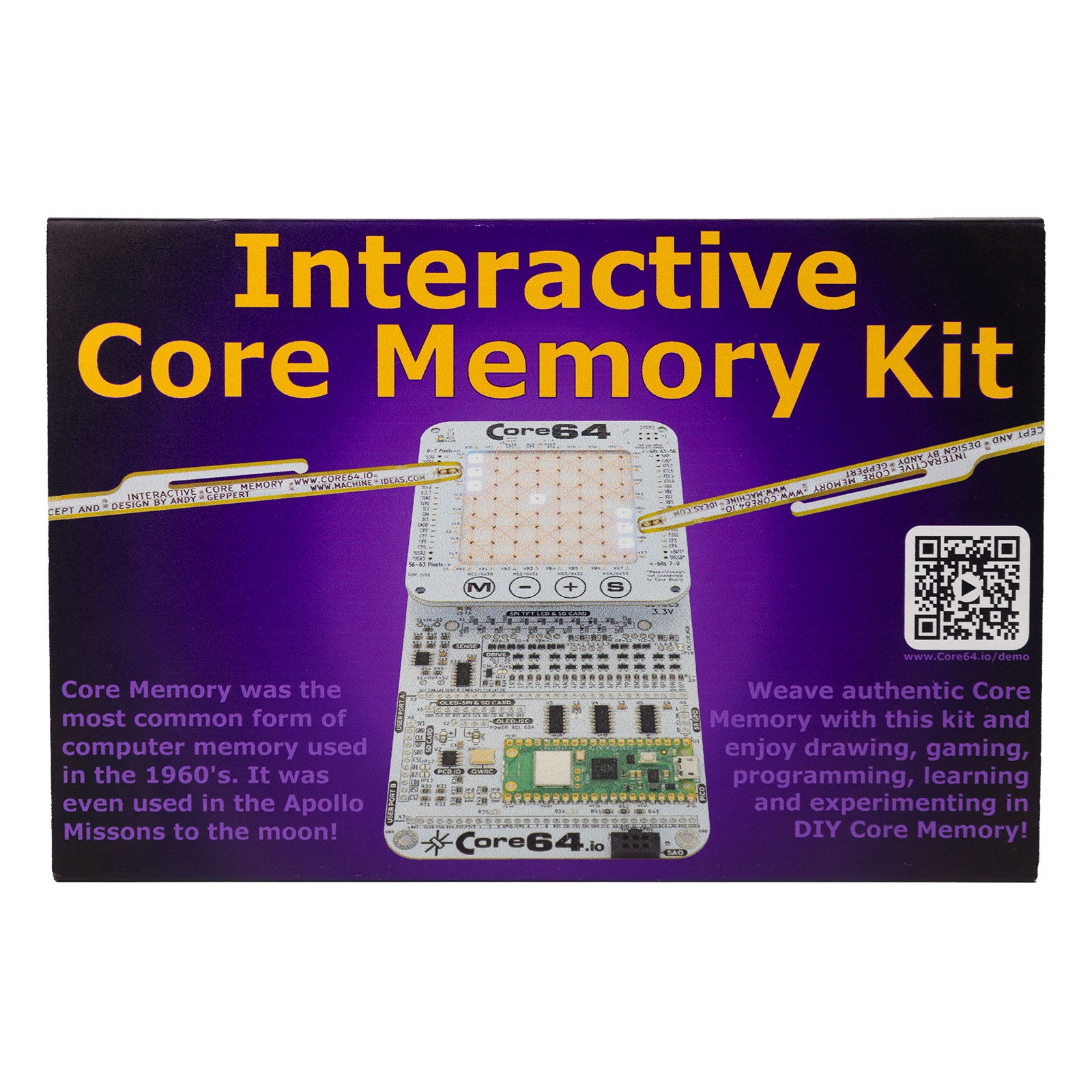 Core64 Interactive Core Memory Kit – Computer History Museum
