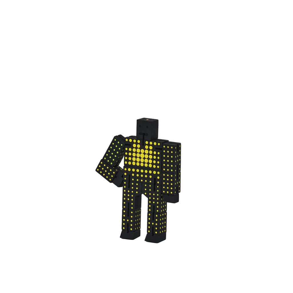 Cubebot Black/Yellow Dot
