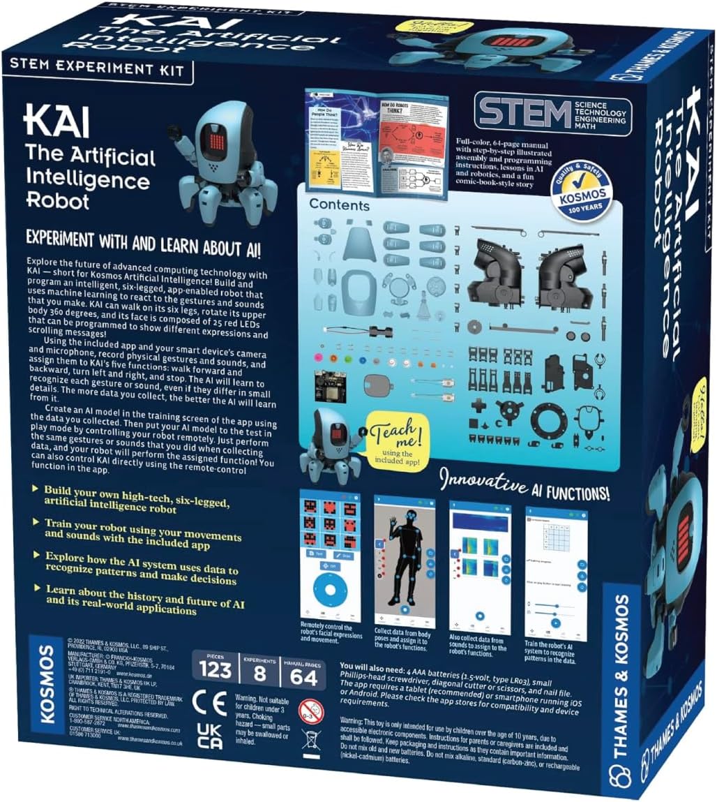 KAI: The Artificial Intelligence Robot Kit