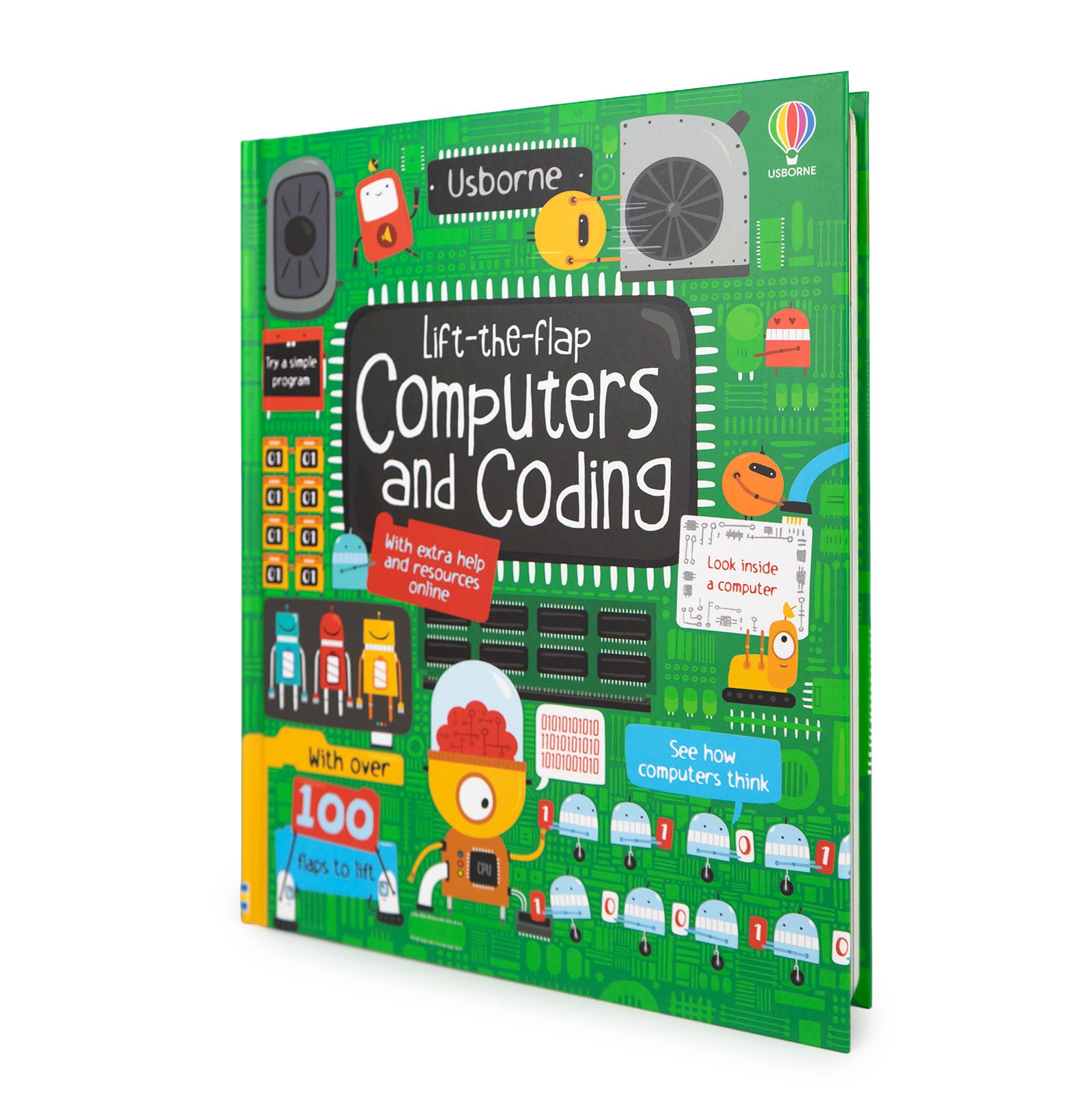 Lift-the-Flap Computers and Coding