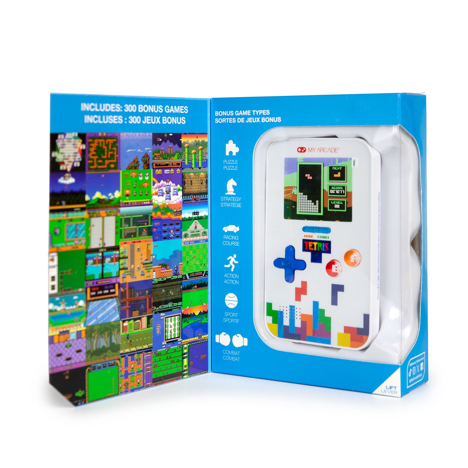 Tetris Portable Game System + 300 Games