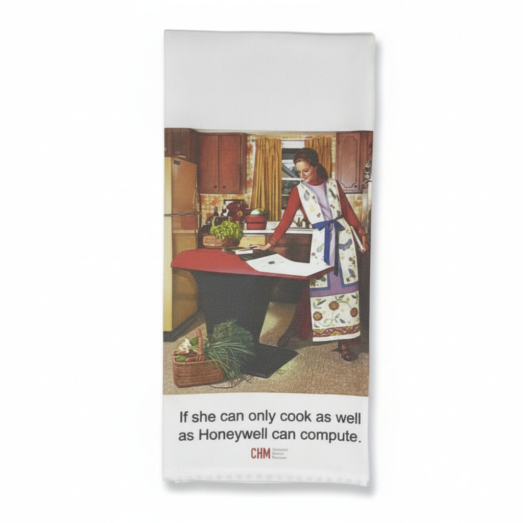 Kitchen Computer Tea Towel
