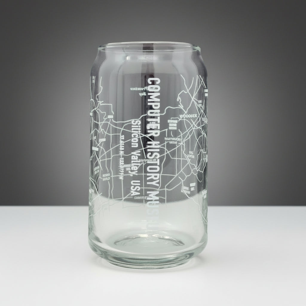 CHM Can Glass 16oz.