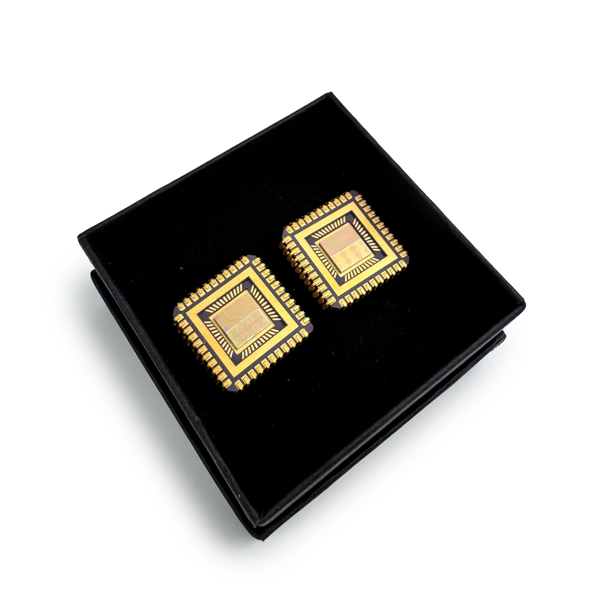 Cuff Links with IC Chip